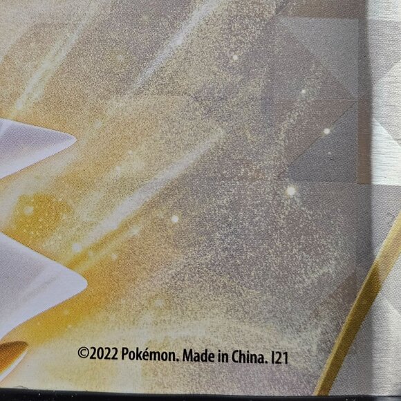 Pokemon Arceus Collectible Tin Lunch Box Stickers Coin 3 Foil Cards Spring 2022 - Picture 3 of 16